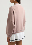 MQTIME  -  Contrast Trim V Neck Button Up Cardigan