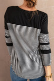 MQTIME  -  Round Neck Long Sleeve T-Shirt
