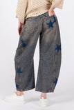 MQTIME  -  SAGE + FIG Star Wide Leg Jeans with Pockets