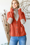 MQTIME  -  Heimish Full Size Long Sleeve V Neck Button Down Cardigan