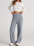MQTIME  -  High Waist Wide Leg Pants