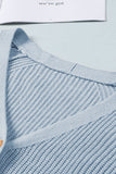 MQTIME  -  Openwork V-Neck Button Up Cardigan