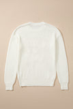 MQTIME  -  MERRY & BRIGHT Round Neck Sweater