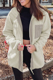 MQTIME  -  Chest Pocket Zip Up Fleece Jacket