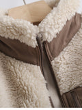 MQTIME  -   Zip Up Long Sleeve Plush Jacket