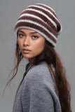 MQTIME  -  Fuzzy Contrast Striped Thermal Hat