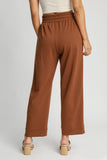 MQTIME  -   Full Size Drawstring Wide Leg Pants with Pockets