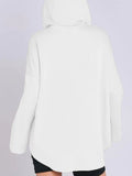 MQTIME  -  Quarter Zip Long Sleeve Hoodie