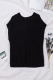 MQTIME  -  Cable-Knit V-Neck Sweater Vest