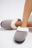 MQTIME  -  Thermal Faux Fur Round Toe Slippers