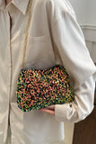 MQTIME  -  Sequin Removable Strap Shoulder Bag