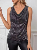 MQTIME  -  Cowl Neck Tank
