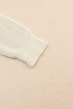 MQTIME  -  V-Neck Drop Shoulder Sweater