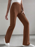 MQTIME  -  High Waist Bootcut Pants