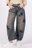 MQTIME  -  SAGE + FIG Star Wide Leg Jeans with Pockets