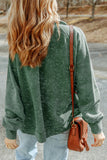 MQTIME  -  Snap Down Flap Pocket Long Sleeve Shacket
