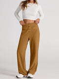 MQTIME  -  High Waist Wide Leg Pants