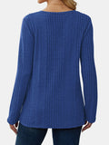 MQTIME  -  V-Neck Long Sleeve T-Shirt