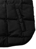 MQTIME  -  Pocketed Plaid Quilted Zip Up Winter Coat