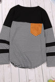 MQTIME  -  Round Neck Long Sleeve T-Shirt