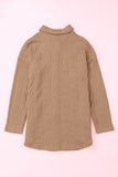MQTIME  -  Button Up Drop Shoulder Jacket