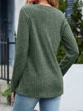 MQTIME  -  V-Neck Long Sleeve T-Shirt