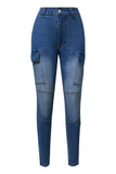 MQTIME  -  Skinny Jeans with Pockets