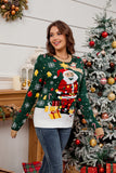 MQTIME  -    Round Neck Long Sleeve Sweater