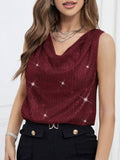 MQTIME  -  Cowl Neck Tank