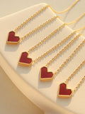 MQTIME  -    Steel Heart Necklace