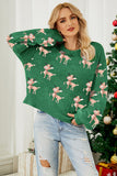 MQTIME  -   Round Neck Drop Shoulder Sweater