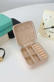 MQTIME  -  PU Leather Square Jewelry Box
