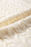 MQTIME  -  Cable Knit Turtleneck Sweater Vest