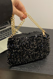 MQTIME  -  Sequin Removable Strap Shoulder Bag