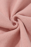 MQTIME  -  Snap Down Long Sleeve Sherpa Jacket