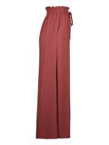 MQTIME  -  Perfee Frill Tied Wide Leg Pants