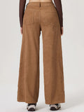 MQTIME  -  Wide Leg Pants with Pockets