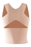 MQTIME  -  Basic Bae Scoop Neck Shapewear Tank with Removable Paddings