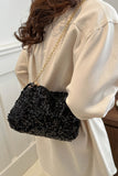 MQTIME  -  Sequin Removable Strap Shoulder Bag
