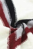 MQTIME  -   Contrast Dropped Shoulder Long Sleeve Sweater