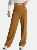 MQTIME  -  High Waist Wide Leg Pants