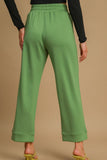 MQTIME  -  Drawstring Wide Leg Pants with Pockets