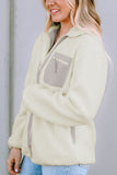 MQTIME  -  Chest Pocket Zip Up Fleece Jacket