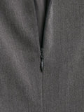  MQTIME  -  French Vintage Double Breasted Vest Women Elegant High Neck Sleeveless Jacket Chic Khaki Grey Slim Waistcoat Office Lady Tops 20
