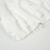 MQTIME  -  Women's Ruffle Asymmetrical Mesh Skirt Elegant Low Waist Tiered Layer Ribbon Mini Skirt Ladies Summer Bottoms Y2k Downtown Girl