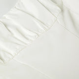 MQTIME  -  Women's White Cami Dress Elegant Fashion A-Line Mini Dress Casual Wear for Party Club Dating Graduation Sundress