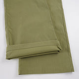  MQTIME  -  Women Mid Waist Wide Leg Pants Olive Green Cargo Style Loose Straight Leg Trousers Casual Streetwear Fashion Long Pants New