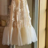 MQTIME  -  Fashion Baby Girl Princess Flower Tutu Dress Toddler Teens Child Tulle Sleeveless Bow Vestido Birthday Party Baby Clothes 2-12Y