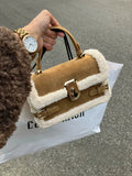 MQTIME  - Cohen Faux Fur Square Bag