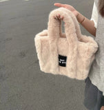 MQTIME  - Zaina Faux Fur Tote Bag